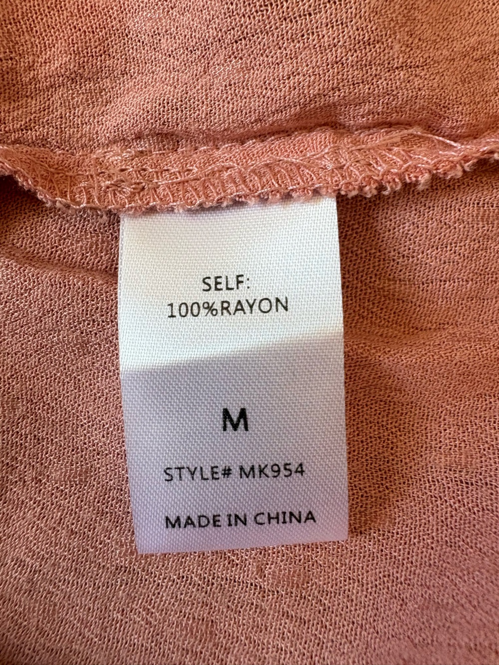 Womens Mazik pink metallic shirt size M - Picture 4 of 5
